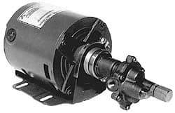 Pentair - 3/8 Port, -40 to 210°F Fluid Temp, Carbonator Gear Pump - Bronze, 3/8 Inlet Size, 4.25 GPM, NPT - Apex Tool & Supply