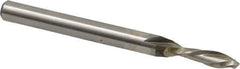 Onsrud - 3/16" Cutting Diam x 5/8" Length of Cut, 2 Flute, Downcut Spiral Router Bit - Uncoated, Right Hand Cut, High Speed Steel, 2-7/8" OAL x 1/4" Shank Diam, Double Edge, 19 to 32° Helix Angle - Apex Tool & Supply