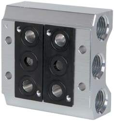 ARO/Ingersoll-Rand - 2 Station 18mm Manifold Stacking Solenoid Valve - For Use with 2 Station - Apex Tool & Supply