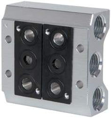 ARO/Ingersoll-Rand - 2 Station 18mm Manifold Stacking Solenoid Valve - For Use with 2 Station - Apex Tool & Supply