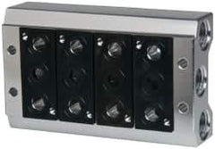 ARO/Ingersoll-Rand - 4 Station 18mm Manifold Stacking Solenoid Valve - For Use with 4 Station - Apex Tool & Supply