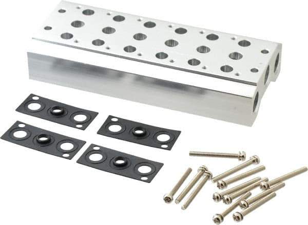 ARO/Ingersoll-Rand - 6 Station 18mm Manifold Stacking Solenoid Valve - For Use with 6 Station - Apex Tool & Supply