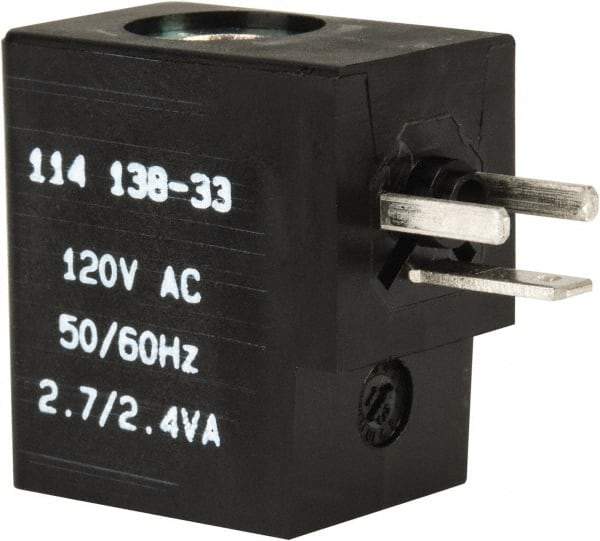 ARO/Ingersoll-Rand - 120 VAC Coil Stacking Solenoid Valve - For Use with Sierra 18mm & Premair Valves - Apex Tool & Supply