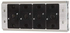 ARO/Ingersoll-Rand - 1/2", 1/2" 4 Station Manifold Stacking Solenoid Valve - For Use with 4 Station - Apex Tool & Supply