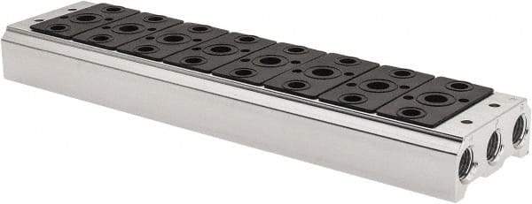 ARO/Ingersoll-Rand - 1/4", 1/4" 8 Station Manifold Stacking Solenoid Valve - For Use with 8 Station - Apex Tool & Supply