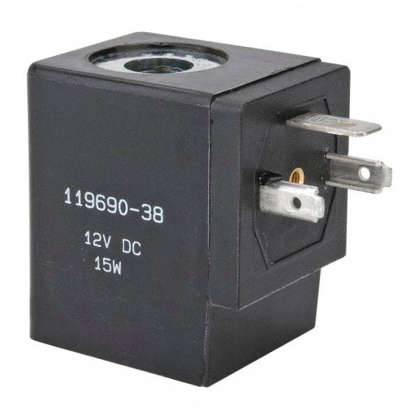 ARO/Ingersoll-Rand - 30mm 12 VDC Coil Stacking Solenoid Valve - For Use with 1/4 NPT - Apex Tool & Supply