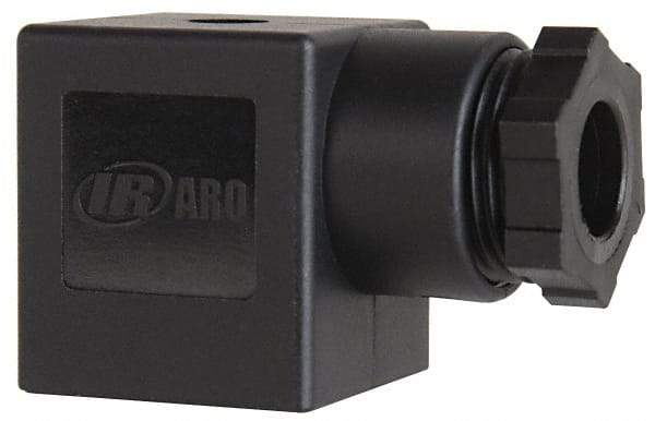 ARO/Ingersoll-Rand - 30mm Stacking Solenoid Valve Connector without Lead Wire - For Use with 1/8 NPT - Apex Tool & Supply