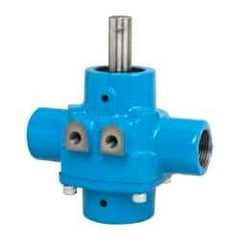 Pentair - 4-Roller Pump, Cast Iron Housing Material, Roller Spray Pump Only - 3/4 Inch Inlet Size, 3/4 Inch Outlet Size, 150 psi Max Working Pressure, 2600 Max RPM, Viton, Lip, 416 Stainless Steel, NPT - Apex Tool & Supply