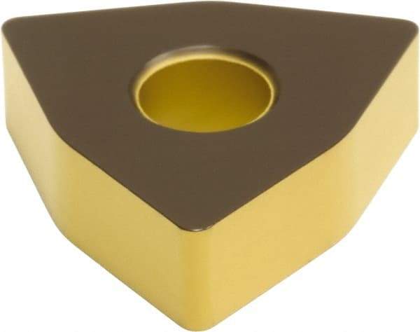 Sumitomo - WNMA432 Grade AC700G Carbide Turning Insert - TiC Finish, 80° Trigon, 1/2" Inscr Circle, 3/16" Thick, 1/32" Corner Radius - Apex Tool & Supply
