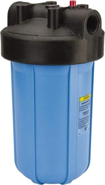 Pentair - 7-1/4 Inch Outside Diameter, 15 Inch Cartridge Length, 50 Micron Rating, Cartridge Filter Assembly - 1 Inch Pipe, Reduces Sediment - Apex Tool & Supply