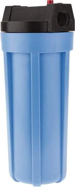 Pentair - 4-5/8 Inch Outside Diameter, 13 Inch Cartridge Length, 20 Micron Rating, Cartridge Filter Assembly - 3/4 Inch Pipe, Reduces Sediment - Apex Tool & Supply