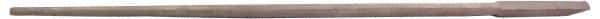 Ampco - 60" OAL Nonsparking Pry Bar - 1-1/4" Wide, Aluminum Bronze - Apex Tool & Supply