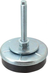 Royal Products - M20 x 1.50 Bolt Thread, Stud Mount Leveling Pad & Mount - 11,000 Max Lb Capacity, 7-3/4" Base Diam - Apex Tool & Supply