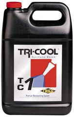 Trico - Tri-Cool TC-1, 1 Gal Bottle Cutting Fluid - Synthetic, For Broaching, Grinding, Machining, Tapping - Apex Tool & Supply