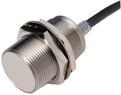Omron - NPN, 2mm Detection, Cylinder Shielded, Inductive Proximity Sensor - 3 Wires, IP67, 12 to 24 VDC, M8x1 Thread, 8mm Wide - Apex Tool & Supply