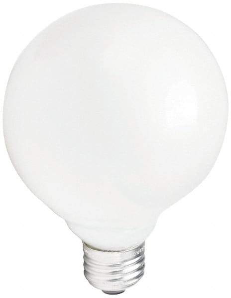 Philips - 400 Watt Incandescent Decorative Medium Screw Lamp - 2,700°K Color Temp, 6,645 Lumens, 120, 130 Volts, Dimmable, G30, 800 hr Avg Life - Apex Tool & Supply