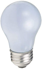 Philips - 15 Watt Incandescent Residential/Office Medium Screw Lamp - 2,700°K Color Temp, 115 Lumens, 120 Volts, Dimmable, A15, 3,000 hr Avg Life - Apex Tool & Supply