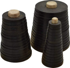 Eagle Rock - 48 Piece, Lathe Chuck Anti-Backlash Ring Set - 1 to 3-15/16" OD - Apex Tool & Supply