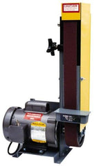 Kalamazoo - 48 Inch Long x 2 Inch Wide Horizontal and Vertical Belt Sanding Machine - 4,500 Ft./min Belt Speed, 1/2 Hp, Single Phase - Apex Tool & Supply