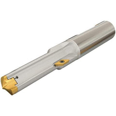 Iscar - 14.01 to 15mm Diam, 39.03mm Max Depth, 18.01mm Shank Diam, 108.08mm OAL, Replaceable Tip Drill - AOMT, IDI-SG, IDI-SK Insert, DCT Toolholder, Series ChamDrill - Apex Tool & Supply