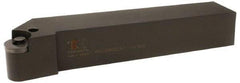 Kennametal - PRGC, Left Hand Cut, 0° Lead Angle, 25mm Shank Height x 25mm Shank Width, Neutral Rake Indexable Turning Toolholder - 150mm OAL, RC..1204.. Insert Compatibility, Series Fix-Perfect - Apex Tool & Supply