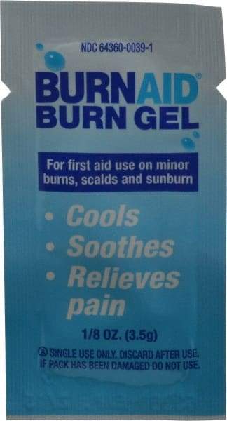 Medique - (25) 1/8 oz Burn Relief Gel - Comes in Packet - Apex Tool & Supply