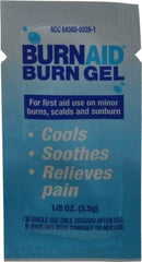 Medique - (25) 1/8 oz Burn Relief Gel - Comes in Packet - Apex Tool & Supply