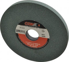 Camel Grinding Wheels - 7" Diam x 1-1/4" Hole x 1/2" Thick, I Hardness, 80 Grit Surface Grinding Wheel - Silicon Carbide, Type 1, Medium Grade, 3,760 Max RPM, Vitrified Bond, No Recess - Apex Tool & Supply