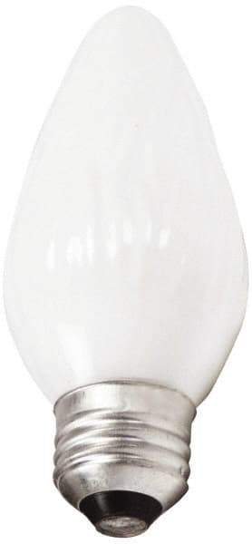 Philips - 40 Watt Incandescent Decorative Medium Screw Lamp - 2,700°K Color Temp, 300 Lumens, 120 Volts, Dimmable, F15, 2,000 hr Avg Life - Apex Tool & Supply