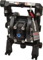 ARO/Ingersoll-Rand - 1/2" NPT, Metallic, Air Operated Diaphragm Pump - Nitrile Diaphragm, Aluminum Housing - Apex Tool & Supply