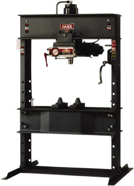 Dake - 150 Ton Electric Shop Press - 16 Inch Stroke, 2 HP - Apex Tool & Supply