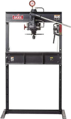 Dake - 75 Ton Manual Shop Press - 4-1/2 Inch Stroke - Apex Tool & Supply