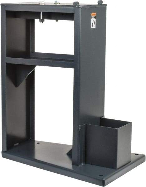 Dake - 18 Inch Long x 28-1/2 Inch Wide/Deep x 33 Inch High, Metal Cutting and Forming Machine Stand - For Use with 3A Arbor Press - Apex Tool & Supply
