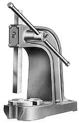 Dake - 10 Inch Long x 18 Inch Wide/Deep x 36 Inch High, Metal Cutting and Forming Machine Stand - For Use with 0 and Y Arbor Press - Apex Tool & Supply