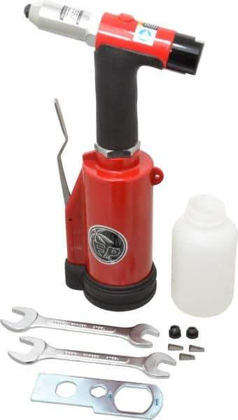 Florida Pneumatic - 3/16" Capacity, Air Riveting Hammer - 1.5 CFM, 1/4 NPT Inlet - Apex Tool & Supply