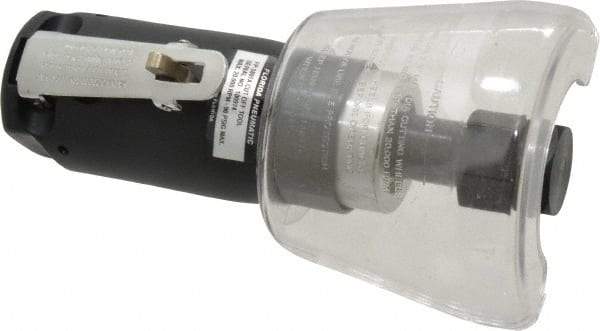 Florida Pneumatic - 3" Wheel Diam, 20,000 RPM, Pneumatic Cutoff & Cutoff-Grinder Tool - Straight Handle, 1/4 NPT Inlet - Apex Tool & Supply