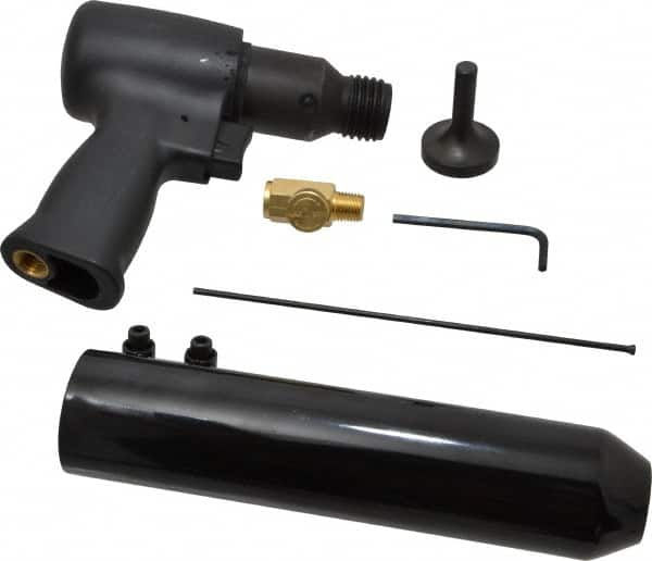 Florida Pneumatic - 3,700 BPM, Pneumatic Inline Needle Scaler - Apex Tool & Supply