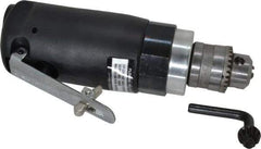 Florida Pneumatic - 1/4" Keyed Chuck - Inline Handle, 20,000 RPM, 4 CFM, 0.3333 hp, 60-90 psi - Apex Tool & Supply