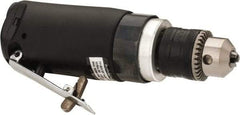Florida Pneumatic - 3/8" Keyed Chuck - Inline Handle, 20,000 RPM, 4 CFM, 0.3333 hp, 60-90 psi - Apex Tool & Supply