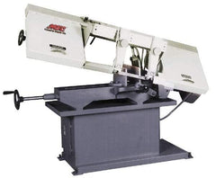 Vectrax - 9 x 14-9/16" Max Capacity, Manual Step Pulley Horizontal Bandsaw - 82, 127, 186 & 300 SFPM Blade Speed, 220 Volts, 2 hp, 3 Phase - Apex Tool & Supply