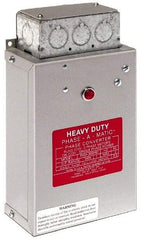 Made in USA - 30 to 50 hp Static Phase Converter - Apex Tool & Supply