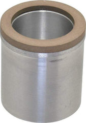 TDR/SRD - 1-3/8" Diam, 1-3/8" Overall Thickness, 180 Grit, Tool & Cutter Grinding Wheel - Very Fine Grade, Diamond - Apex Tool & Supply