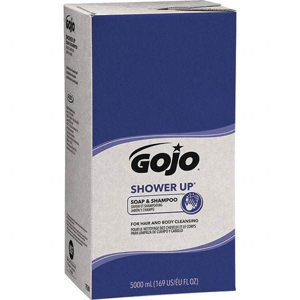 GOJO - 5,000 mL Bag-in-Box Refill Pleasant Hair & Body Wash - Exact Industrial Supply