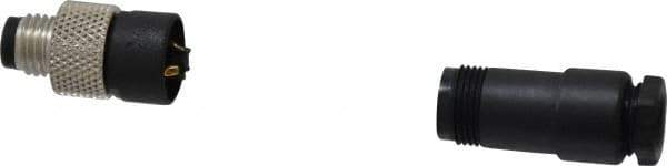 Brad Harrison - 4 Amp, Male Straight Field Attachable Connector Sensor and Receptacle - 60 VAC, 75 VDC, IP67 Ingress Rating - Apex Tool & Supply