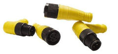 Brad Harrison - 4 Amp, M12 Female 90° to Pigtail Cordset Sensor and Receptacle - 250 VAC/VDC, 2m Cable Length, IP67 Ingress Rating - Apex Tool & Supply
