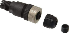 Brad Harrison - 4 Amp, Female Straight Field Attachable Connector Sensor and Receptacle - 30 VAC, 36 VDC, IP67 Ingress Rating - Apex Tool & Supply