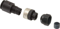 Brad Harrison - 4 Amp, Female Straight Field Attachable Connector Sensor and Receptacle - 250 VAC, 300 VDC, IP67 Ingress Rating - Apex Tool & Supply