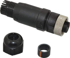 Brad Harrison - 13 Amp, Female Straight Field Attachable Connector Sensor and Receptacle - 600 VAC/VDC, IP67 Ingress Rating - Apex Tool & Supply