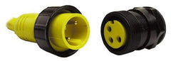 Brad Harrison - 25 Amp, Male Cordset Sensor and Receptacle - IP68 Ingress Rating - Apex Tool & Supply