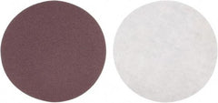 3M - 5" Diam, 100 Grit Aluminum Oxide Adhesive PSA Disc - Fine Grade, Maroon, J Weighted Backing, Flexible, Use with Random Orbital Sanders - Apex Tool & Supply